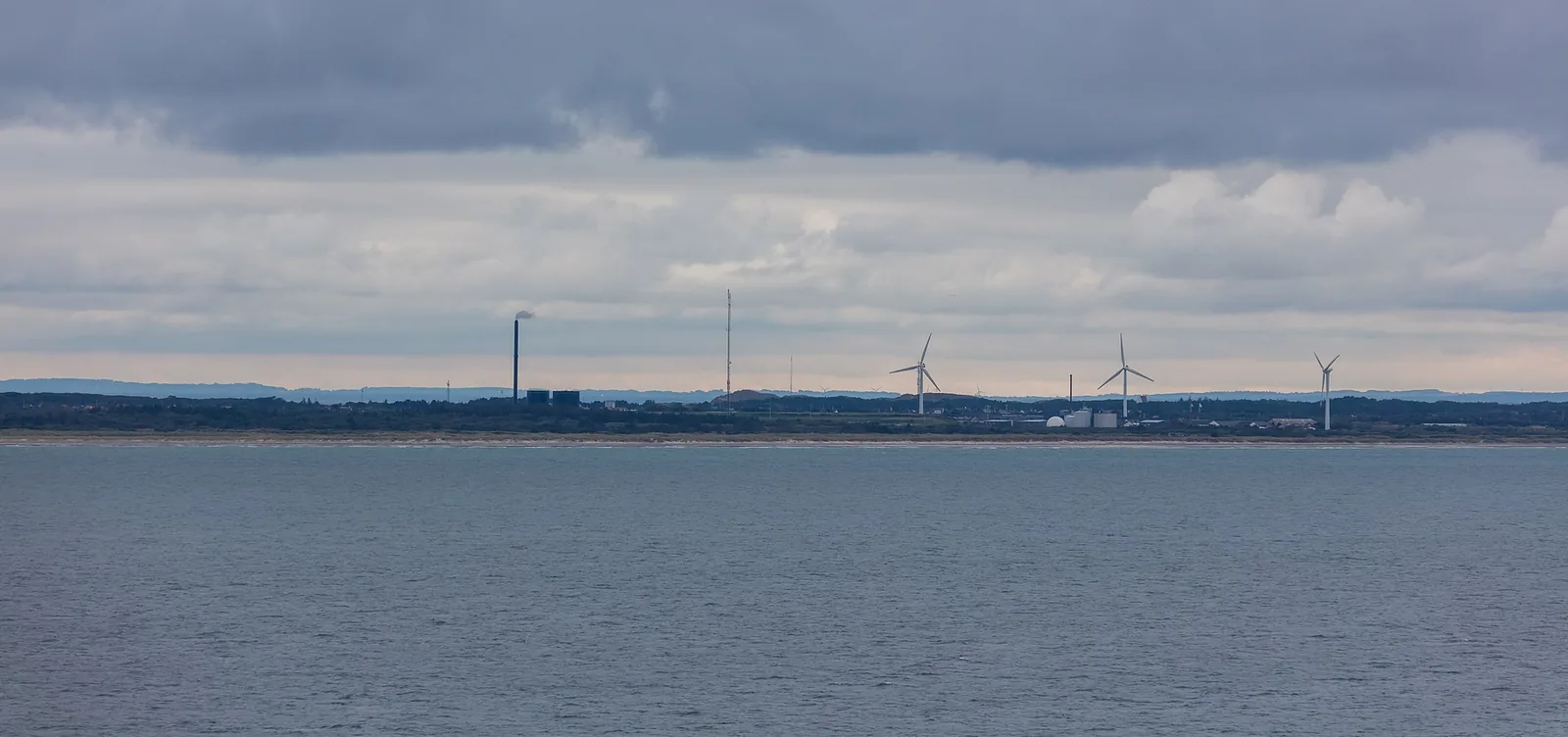 Coastal landscape at Skagen in northern Denmark
